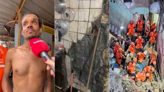 Líder comunitário fez vídeo de casa que desabou e matou mulher no RJ: 'Vai cair na cabeça da gente'