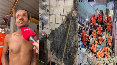 Líder comunitário fez vídeo de casa que desabou e matou mulher no RJ: 'Vai cair na cabeça da gente'