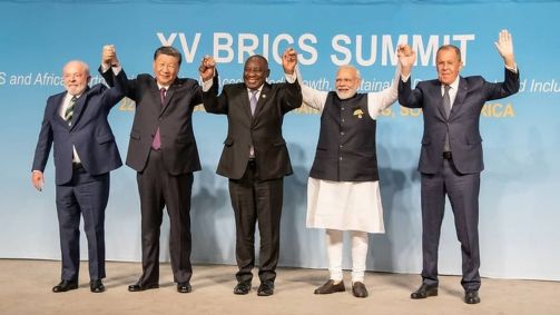 Líderes do Brics se reúnem em encontro na África do Sul