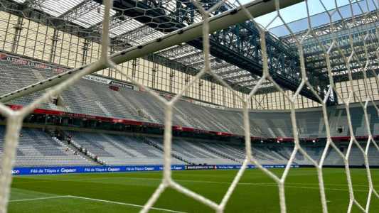 Ligga Arena, em Curitiba, que receberá Athletico x Palmeiras na tarde deste domingo (2)