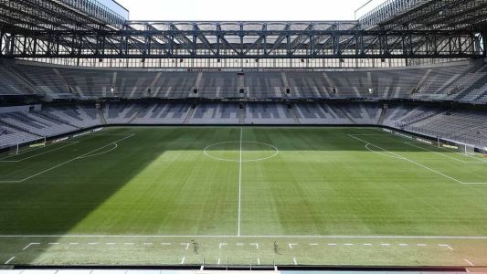 Ligga Arena, que receberá nesta quinta-feira (21) Athletico x Inter, pelo Brasileiro