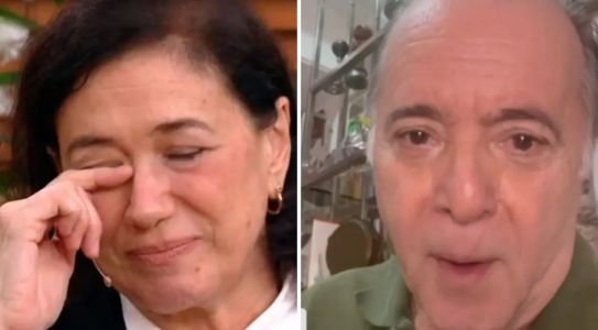 Foto mostra Lília Cabral e Tony Ramos