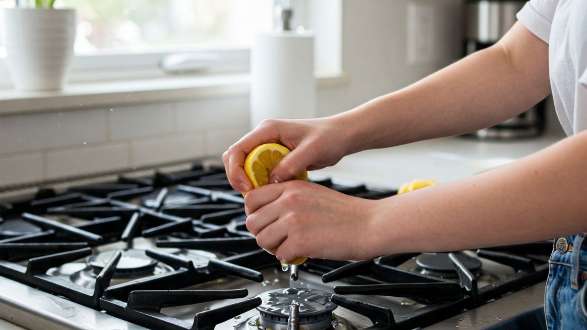 Para que serve colocar meio limão dentro do forno de cozinha?