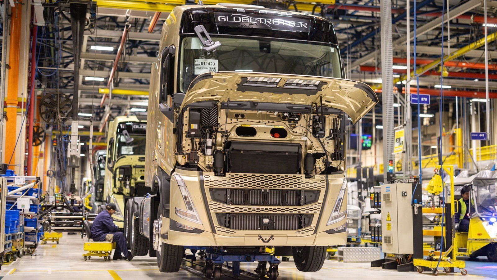 Volvo atinge a marca de meio milhão de veículos produzidos no Brasil
