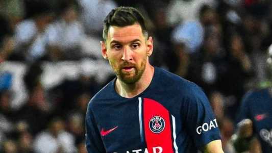 Lionel Messi defendeu o PSG nas temporadas 2021/2022 e 2022/2023