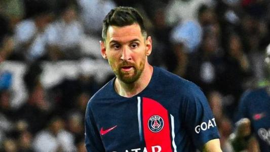 Lionel Messi defendeu o PSG nas temporadas 2021/2022 e 2022/2023