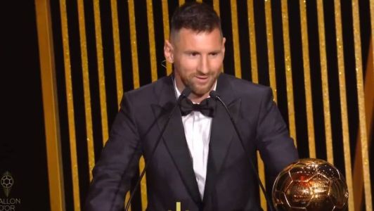 Lionel Messi venceu a Bola de Ouro pela oitava vez na carreira