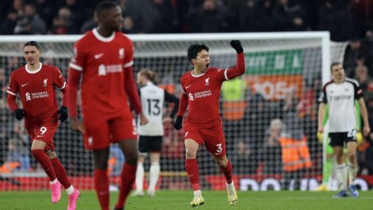 Liverpool venceu o Fulham por 4 a 3, pela Premier League