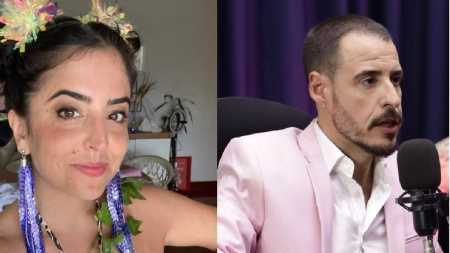 Lívia La Gatto recebeu mensagem em tom de ameaça de Thiago Schutz nas redes sociais