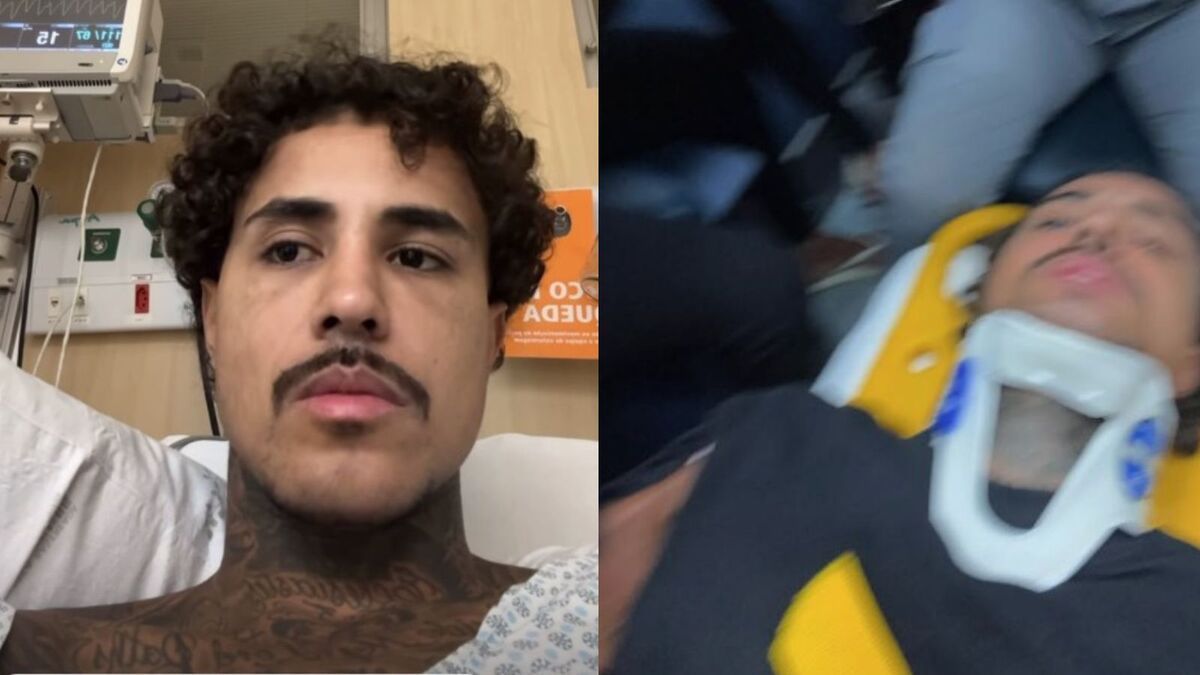 MC Livinho dá entrada em UTI após sofrer acidente de moto e perfurar o pulmão: 'Eu tô partindo'