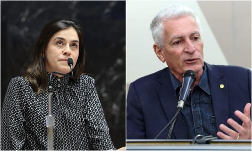 Lohanna França, do PV, questionou comentário feito por Rogério Correia (PT) sobre alinhamento partidário em votação da PEC do Referendo