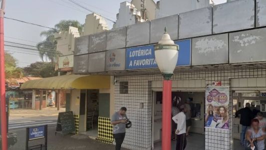 Lotérica A Favorita fica na rua Rio Grande do Sul, em Avaré