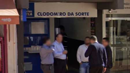 Foto mostra fachada da Lotérica Clodomiro da Sorte, em São Paulo