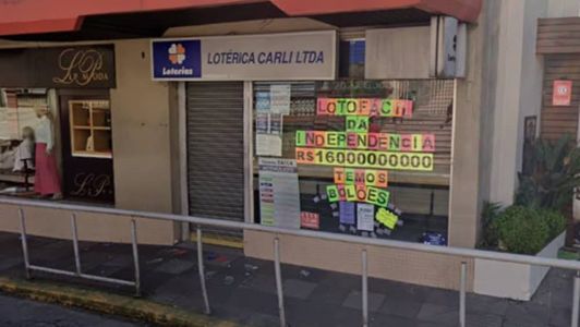 Lotérica fica no Centro de Bento Gonçalves
