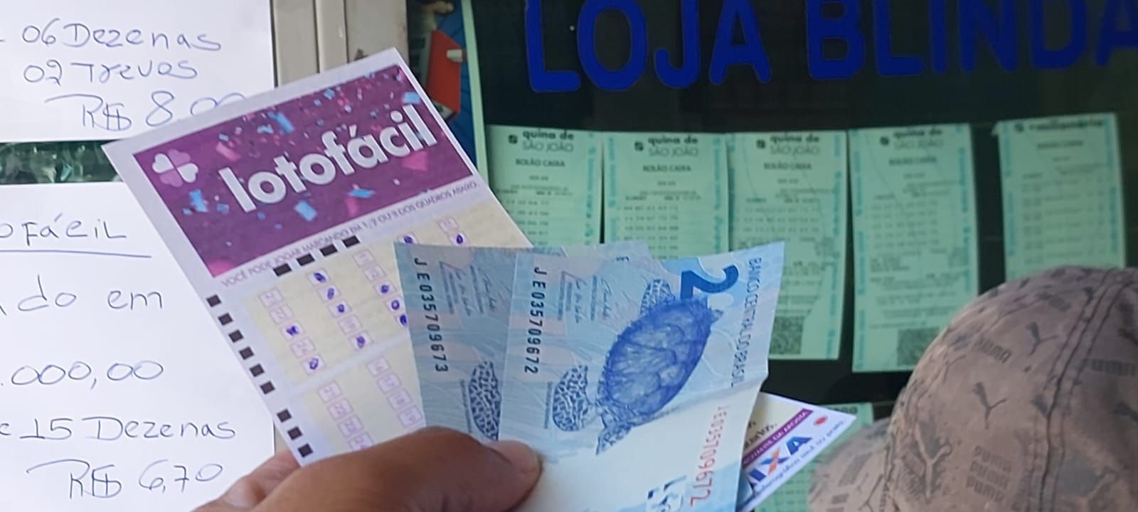 Lotofácil: aposta simples de Minas Gerais acerta as 15 dezenas e leva pra casa 'pequena fortuna' do prêmio principal
