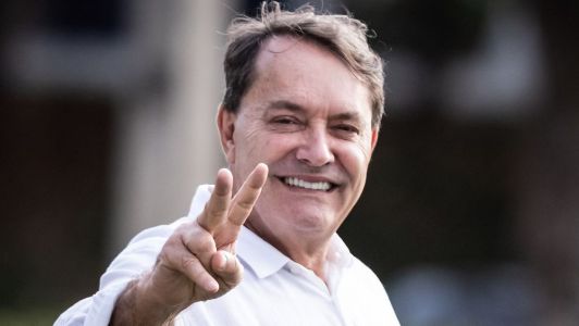 Pedro Lourenço em 4 de outubro de 2025 na Toca da Raposa II, na véspera de Cruzeiro x Sport
