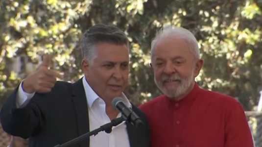 Prefeito Álvaro Damião relembrou momentos com ex-prefeito Fuad Noman durante evento com Lula