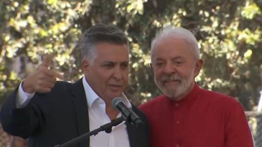 Prefeito Álvaro Damião relembrou momentos com ex-prefeito Fuad Noman durante evento com Lula