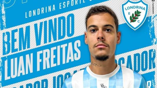 Luan Freitas foi anunciado no Londrina
