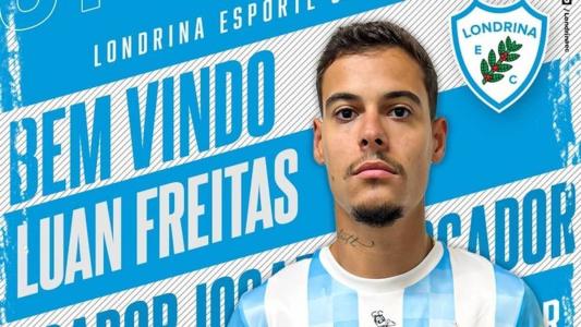 Luan Freitas foi anunciado no Londrina
