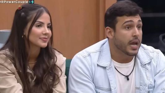 Luana Andrade e o namorado, João Hadad, integraram o elenco de 'Power Couple 6'