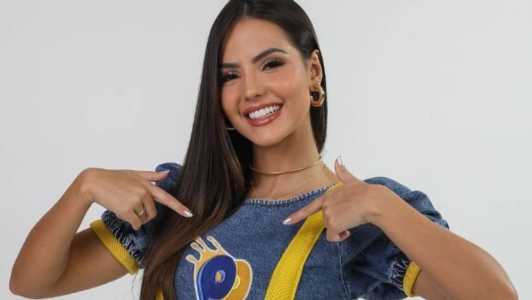 Luana Andrade foi assistente do quadro 'Passa e Repassa' do 'Domingo Legal'