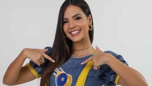 Luana Andrade foi assistente do quadro 'Passa e Repassa' do 'Domingo Legal'