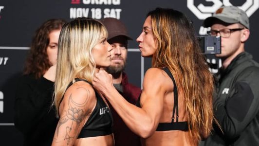 Luana Pinheiro (esquerda) enfrentará Amanda Ribas neste sábado