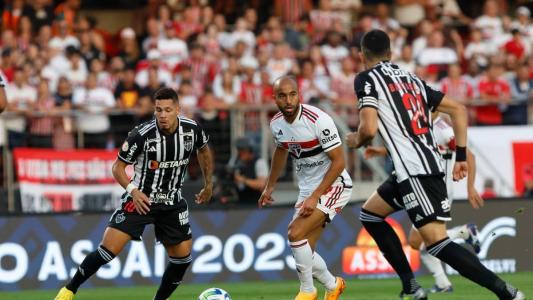 Lucas fez sua reestreia pelo São Paulo