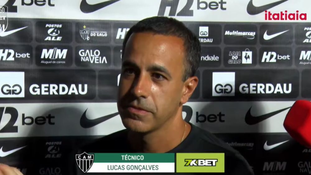 Técnico interino cita o que mudou para Atlético golear e exalta Scarpa