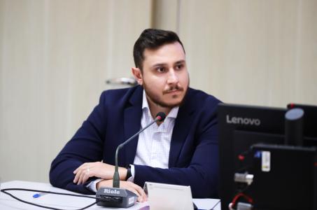 O vereador Lucas Ganem (Podemos)