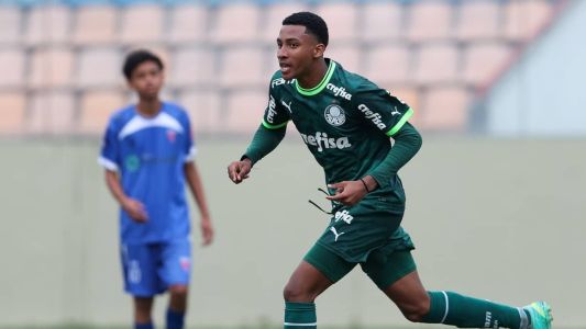 Lucas Henrique, atacante do Palmeiras, é um dos convocados para Seleção Sub-15