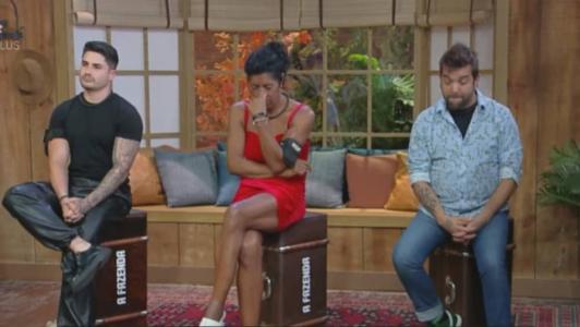 Lucas, Márcia e Sander se enfrentaram na Roça