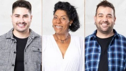 Lucas, Márcia Fu e Sander estão na Roça