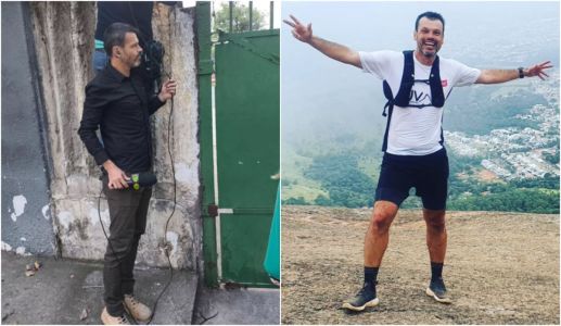 Lucas Martins é repórter da Band e ultramaratonista