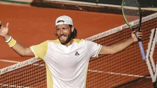 Lucas Pouille está na chave principal de Roland Garros