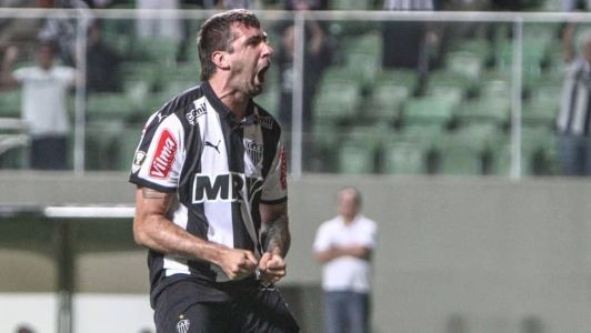 Lucas Pratto, durante sua passagem pelo Galo