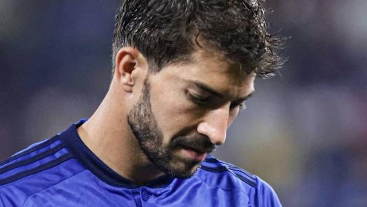 Lucas Silva mostrou abatimento com o empate do Cruzeiro