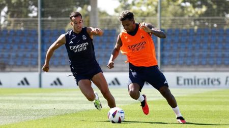 Lucas Vazquez e Rodrygo, do Real Madrid