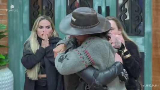 Lucas voltou para a sede e deixou peões surpresos