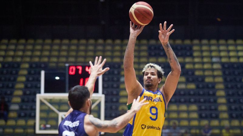 Brasil atropela Paraguai em estreia nas Eliminatórias da Copa América de basquete