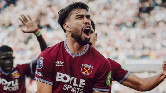 Lucas Paquetá em ação pelo West Ham na temporada 2025/2026