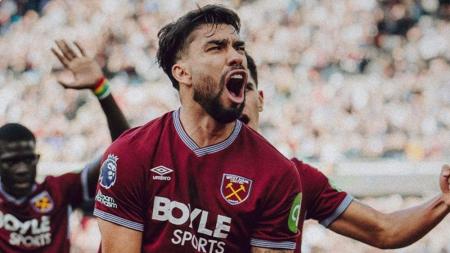 Lucas Paquetá em ação pelo West Ham na temporada 2025/2026