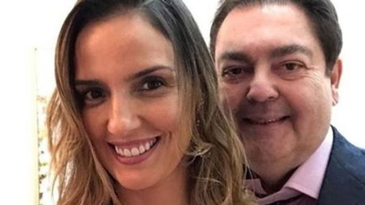 Luciana Cardoso e Faustão