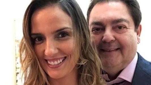 Luciana Cardoso e Faustão