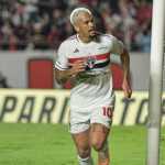 Luciano comemora gol em vitória do São Paulo e mira Palmeiras: “Quarta-feira tem mais”