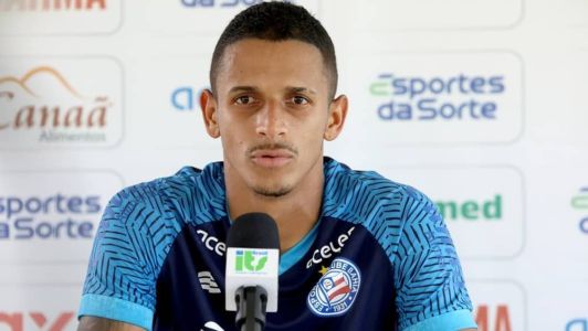 Luciano Juba, atacante do Bahia