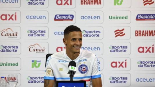 Luciano Juba, atacante do Bahia