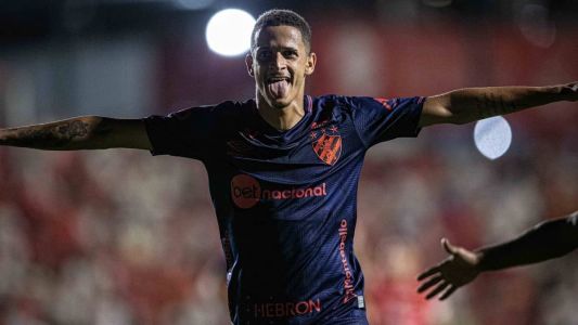 Luciano Juba marcou o gol da vitória do Sport contra o Vila Nova