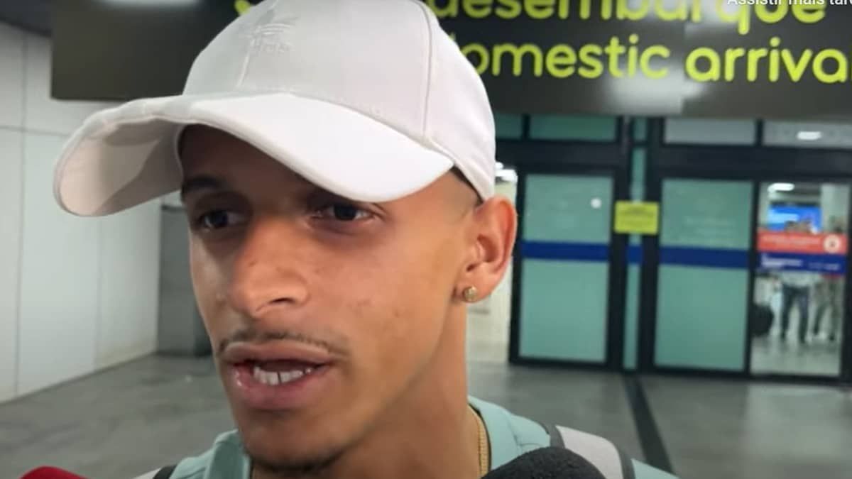 Juba chega a Salvador para se apresentar ao Bahia: 'Ansioso'